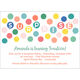 Colorful Surprise Dots Invitations Image 3 of 3
